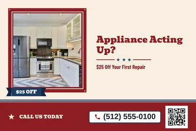 Vintage Americana · Photo Frame: Appliance Acting Up?