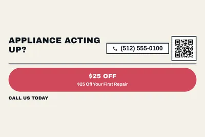 Bauhaus · Offer Menu: Appliance Acting Up?