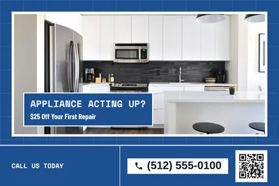 Blueprint · Photo Hero: Appliance Acting Up?