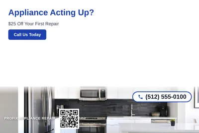 Clean Photo · Photo Bottom Strip: Appliance Acting Up?