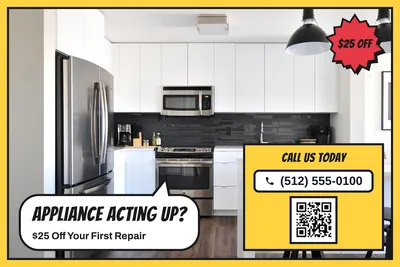 Comic pop · Photo Hero: Appliance Acting Up?