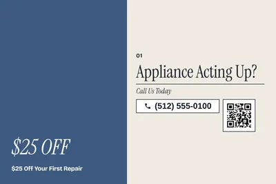 Contemporary · Big Offer: Appliance Acting Up?
