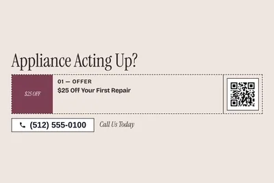 Contemporary · Coupon: Appliance Acting Up?