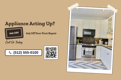 Kraft and stamp · Photo Frame: Appliance Acting Up?