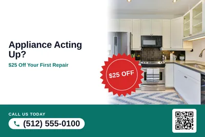 Local Offer · Seal and Photo: Appliance Acting Up?
