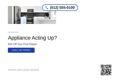 Minimal White · Bottom Heavy: Appliance Acting Up?