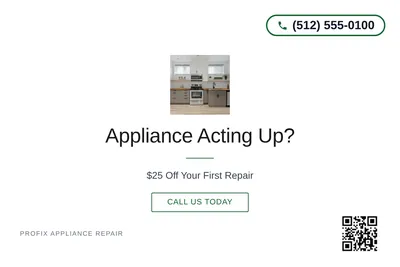 Minimal White · Centered Elegant: Appliance Acting Up?