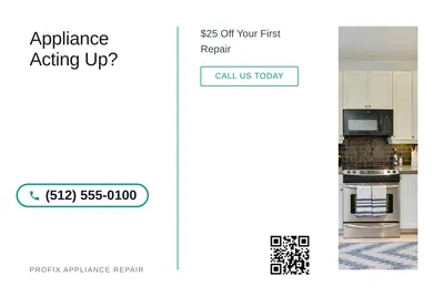 Minimal White · Split Vertical: Appliance Acting Up?