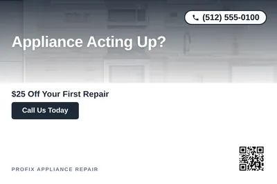 Modern Gradient · Top-Down Fade: Appliance Acting Up?
