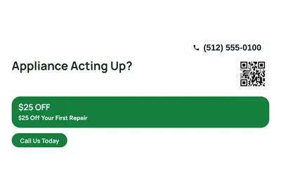 Modern · Offer Menu: Appliance Acting Up?