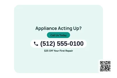 Modern · Phone Billboard: Appliance Acting Up?