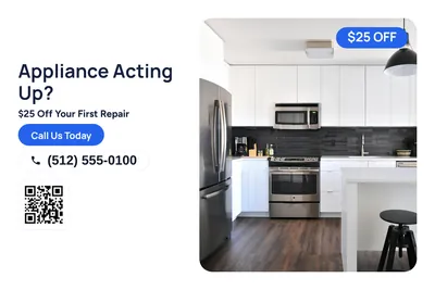 Modern · Photo Hero: Appliance Acting Up?