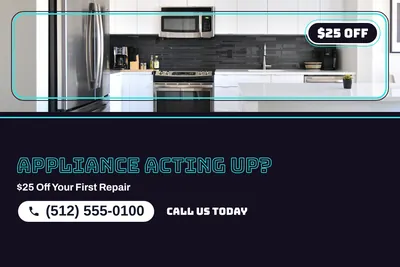 Neon night · Photo Hero: Appliance Acting Up?