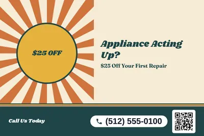 Retro 70s · Big Offer: Appliance Acting Up?