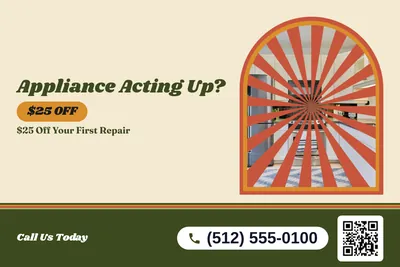 Retro 70s · Photo Frame: Appliance Acting Up?