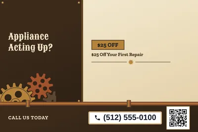 Steampunk · Checklist: Appliance Acting Up?