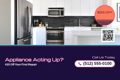 Synthwave · Photo Hero: Appliance Acting Up?
