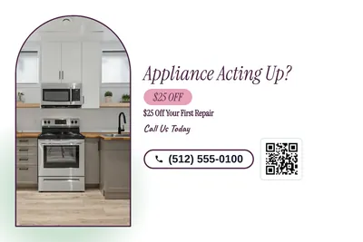 Soft watercolour · Checklist: Appliance Acting Up?
