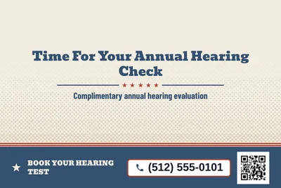 Vintage Americana · Big Offer: Time For Your Annual Hearing Check
