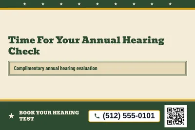 Vintage Americana · Coupon: Time For Your Annual Hearing Check