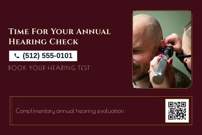 Art deco · Coupon: Time For Your Annual Hearing Check