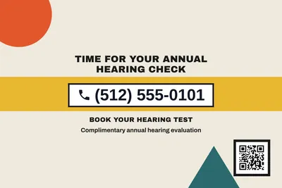 Bauhaus · Phone Billboard: Time For Your Annual Hearing Check