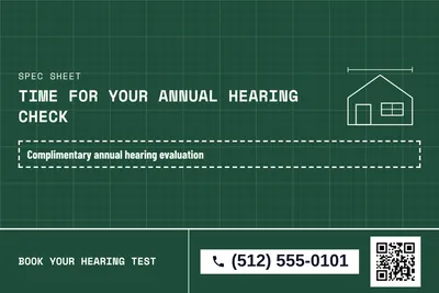 Blueprint · Coupon: Time For Your Annual Hearing Check
