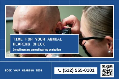 Blueprint · Photo Hero: Time For Your Annual Hearing Check
