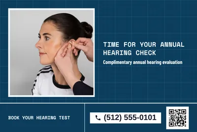 Blueprint · Split: Time For Your Annual Hearing Check