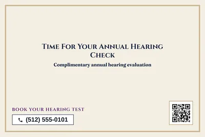 Classic · Big Offer: Time For Your Annual Hearing Check