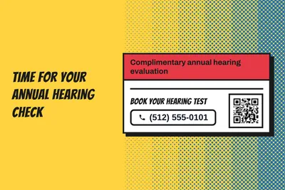 Comic pop · Checklist: Time For Your Annual Hearing Check
