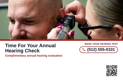 Local Offer · Ribbon and Stack: Time For Your Annual Hearing Check