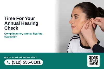 Local Offer · Seal and Photo: Time For Your Annual Hearing Check