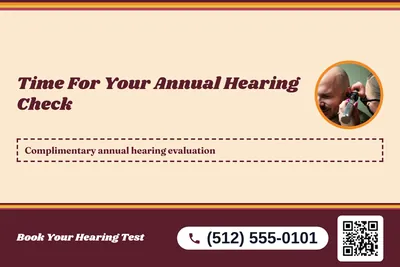 Retro 70s · Coupon: Time For Your Annual Hearing Check