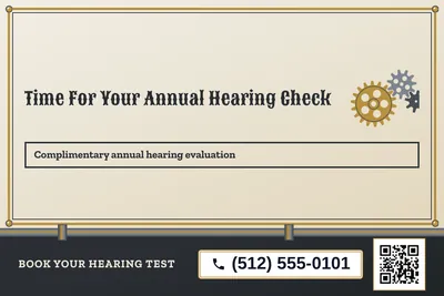 Steampunk · Coupon: Time For Your Annual Hearing Check