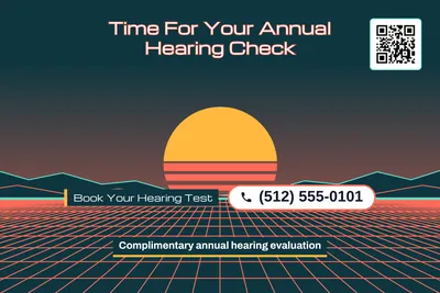 Synthwave · Big Offer: Time For Your Annual Hearing Check