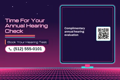 Synthwave · Checklist: Time For Your Annual Hearing Check