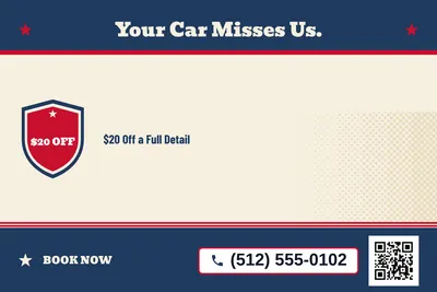 Vintage Americana · Checklist: Your Car Misses Us.