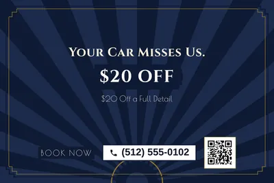 Art deco · Big Offer: Your Car Misses Us.
