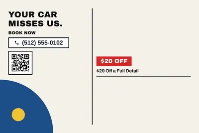 Bauhaus · Checklist: Your Car Misses Us.