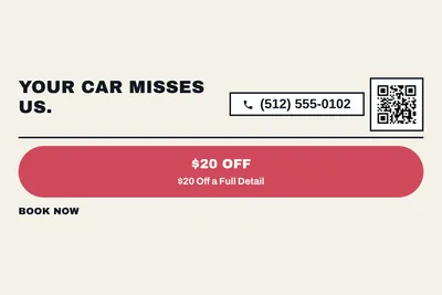 Bauhaus · Offer Menu: Your Car Misses Us.