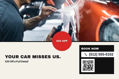 Bauhaus · Photo Hero: Your Car Misses Us.