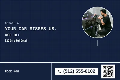 Blueprint · Photo Frame: Your Car Misses Us.