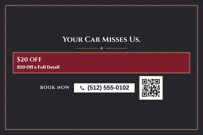 Classic · Offer Menu: Your Car Misses Us.