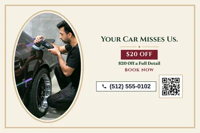 Classic · Photo Frame: Your Car Misses Us.