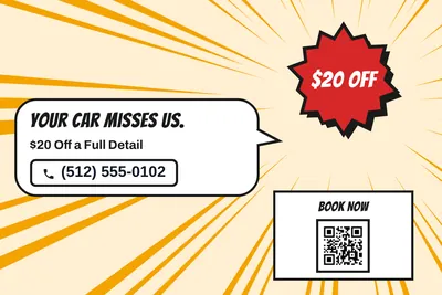 Comic pop · Big Offer: Your Car Misses Us.