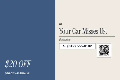 Contemporary · Big Offer: Your Car Misses Us.