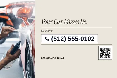 Contemporary · Phone Billboard: Your Car Misses Us.