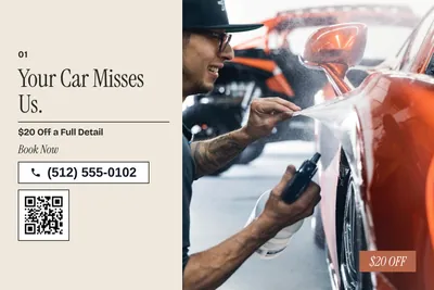 Contemporary · Photo Hero: Your Car Misses Us.