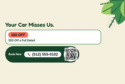 Jungle · Checklist: Your Car Misses Us.
